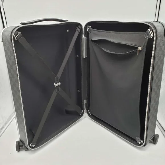 100% Authentic Louis Vuitton Horizon 55 Graphite Travel Luggage Bag - Picture 13 of 16